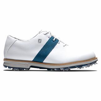 Scarpe Golf Footjoy Donna Premiere Series Spikes Bianche/Blu Italia VLY731624